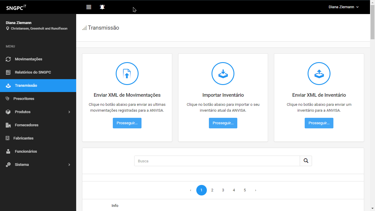 Integração ANVISA SNGPC Web